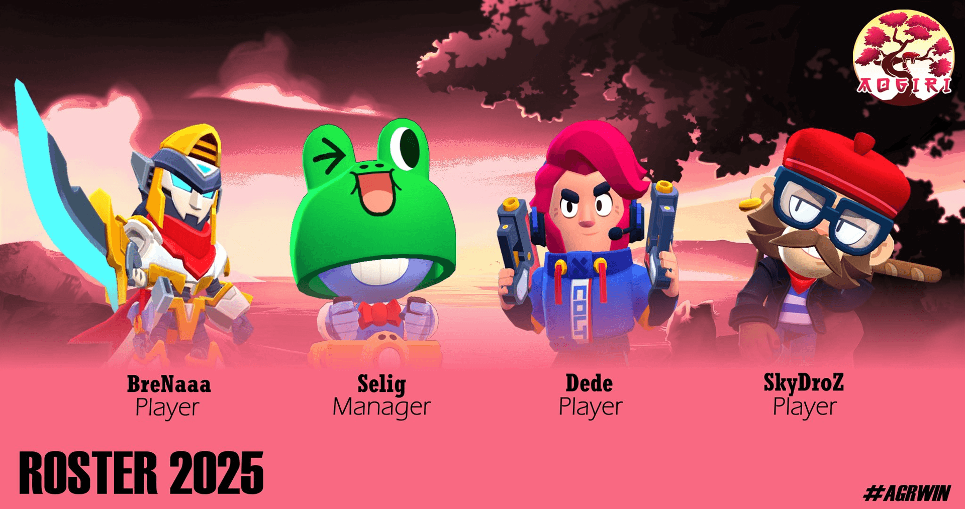 Le Roster a été dissout