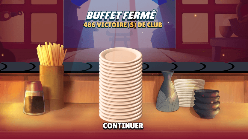 Plein de sushis grâce à VOUS !