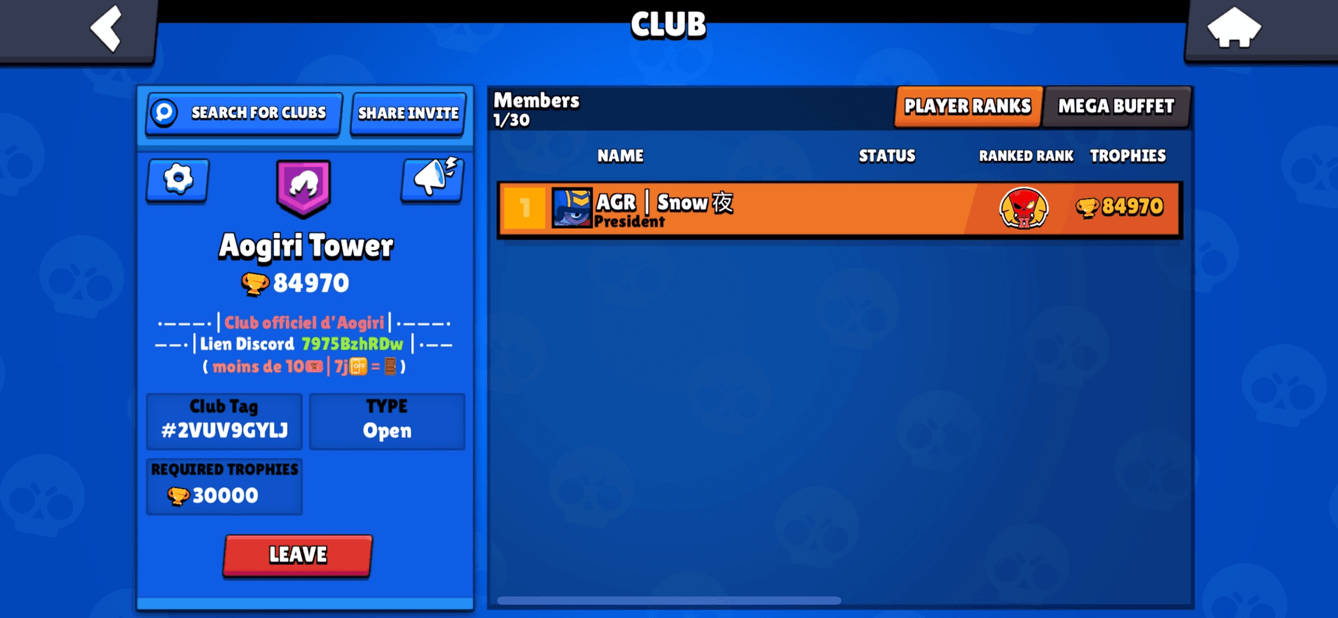 Un nouveau club BrawlStars ?